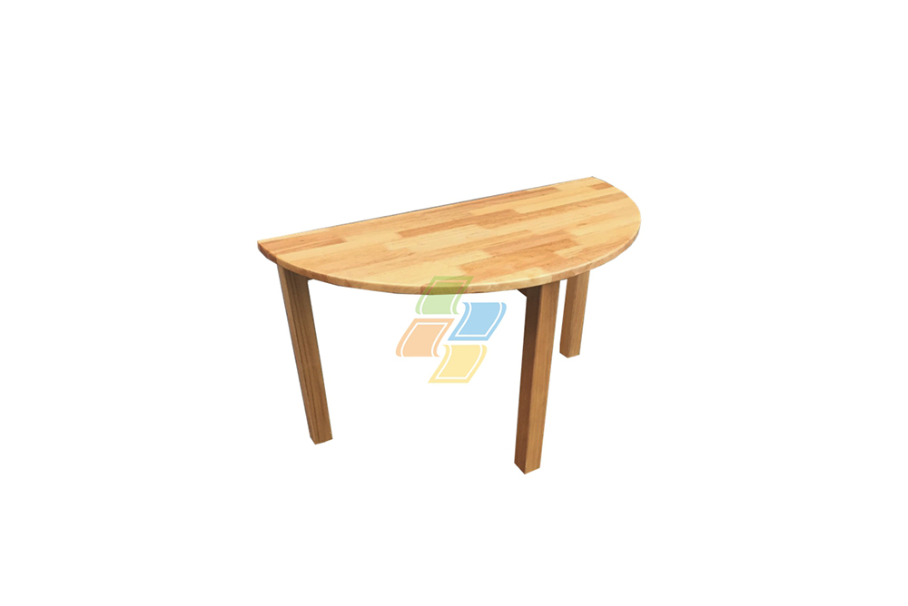 實木半圓桌