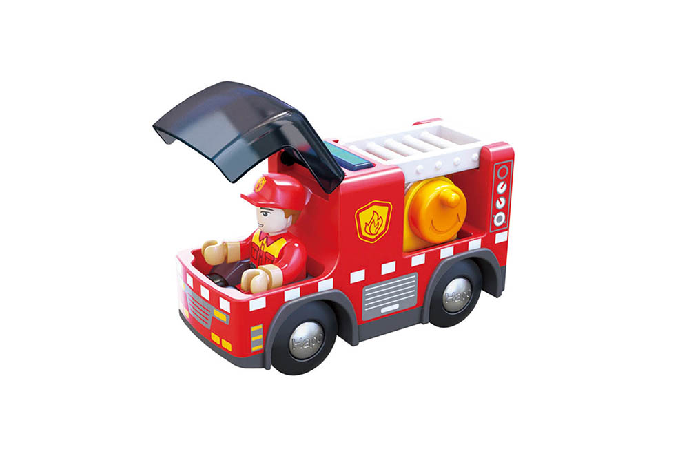 Hape 警笛消防玩具車