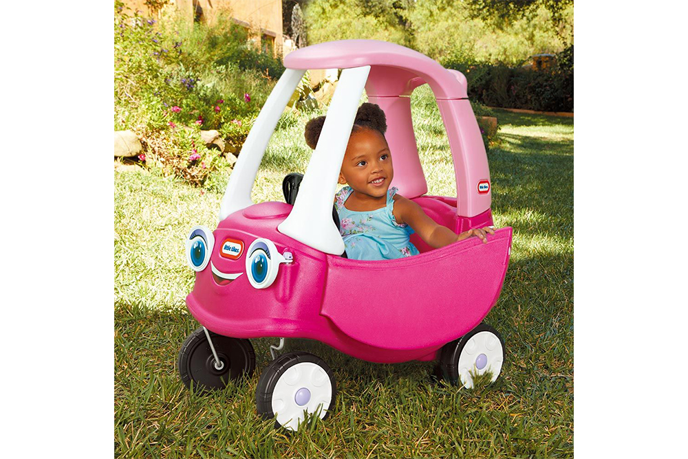 little tikes 時尚跑車-桃紅