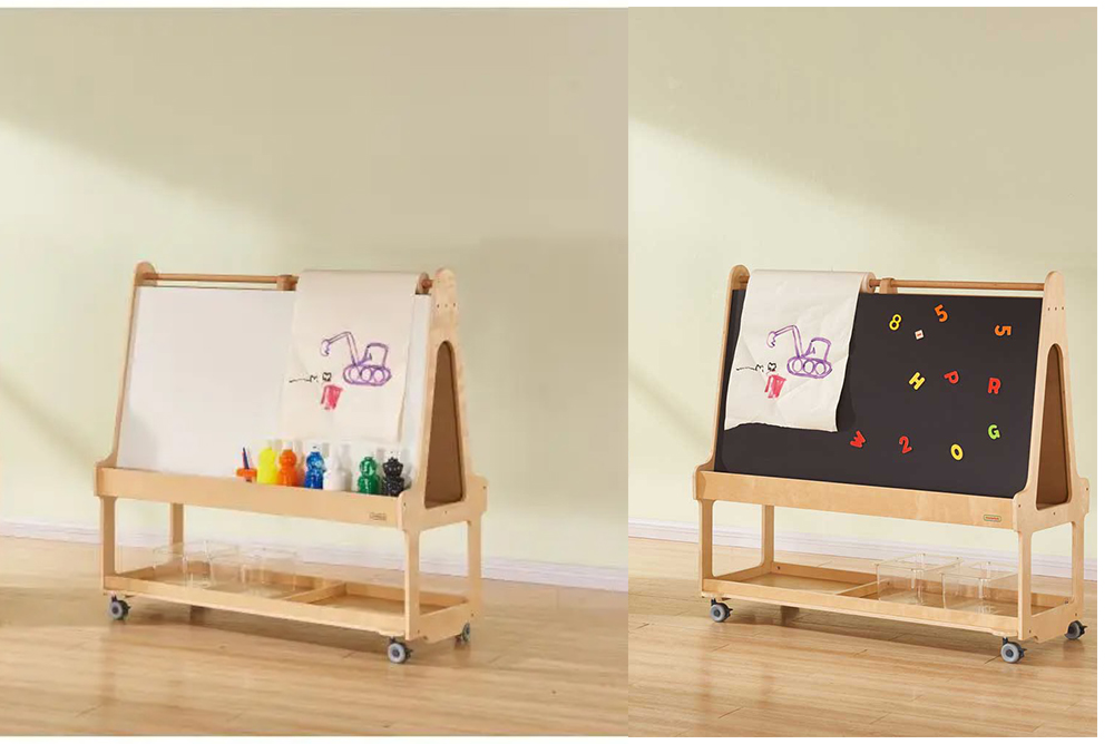 masterkidz 移動雙面畫架
