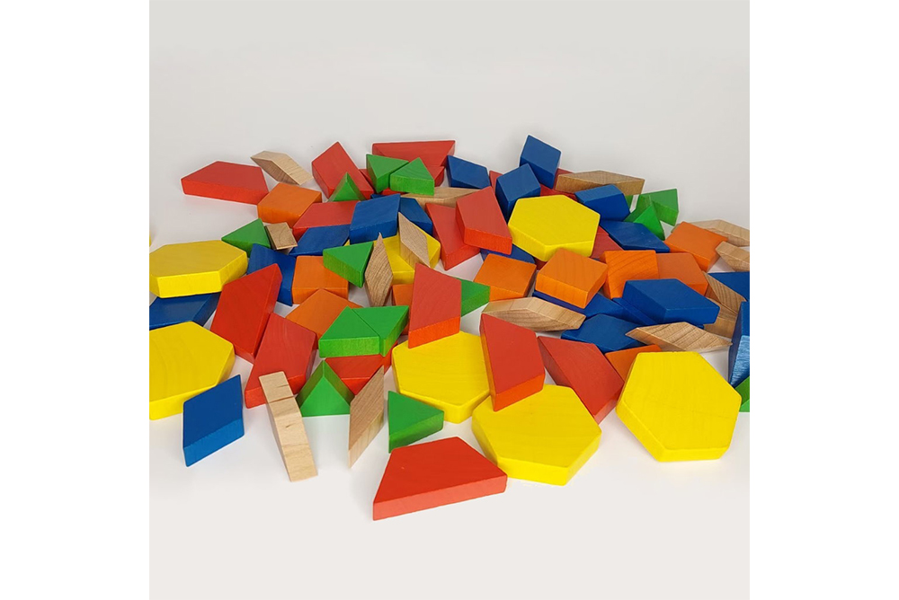masterkidz木製萬花積木片250PCS