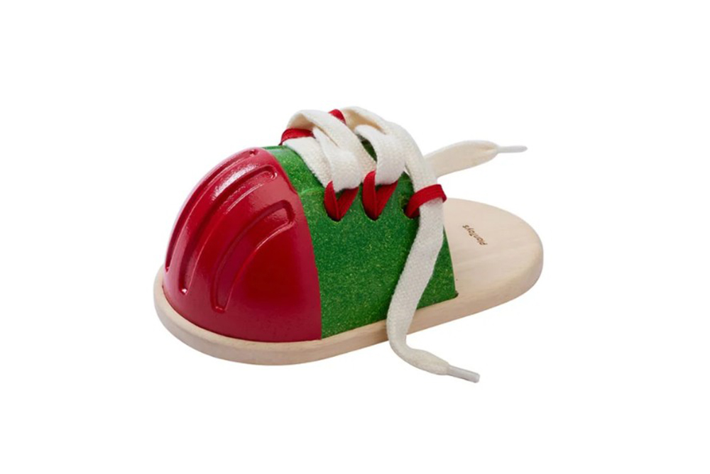 Plantoys 大腳ㄚ綁鞋帶