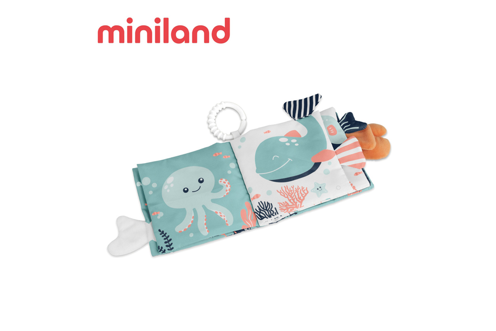 miniland海洋感官軟繪本