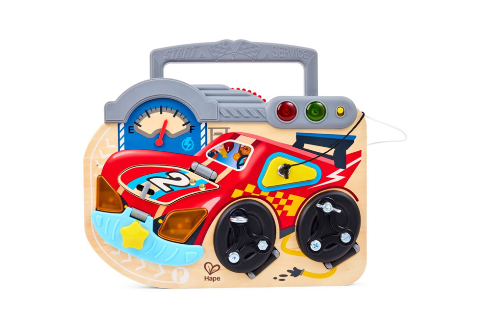 Hape 賽車手忙碌板