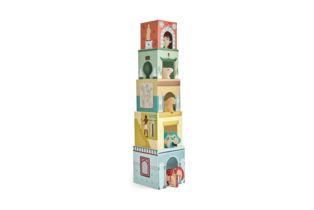 Hape 大都會博物館疊疊積木