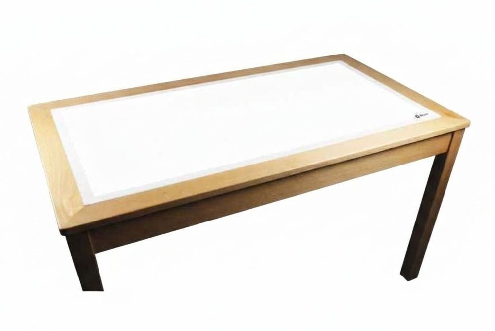 桌上型可變光平板燈(含櫸木桌子)  (120x60cm) (1pc)